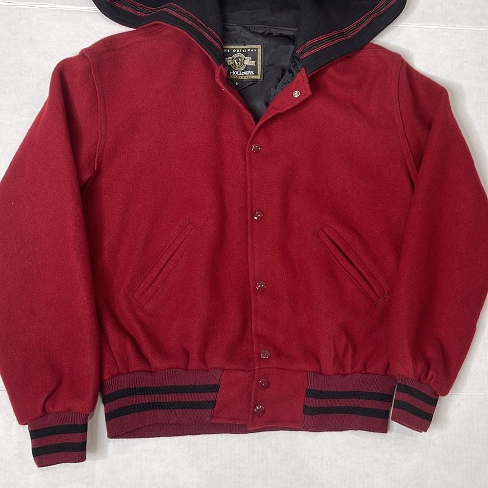 Vintage Holloway Wool Varsity School - Picture 6 of 16